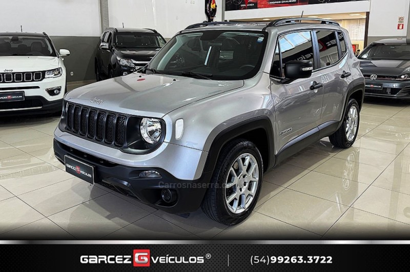 renegade 1.8 16v flex sport 4p automatico 2019 bento goncalves