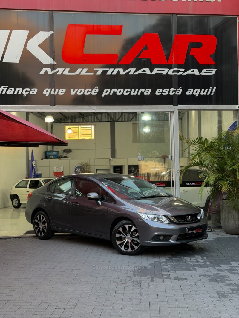 CIVIC 2.0 LXR 16V FLEX 4P AUTOMÁTICO - 2015 - ESTâNCIA VELHA