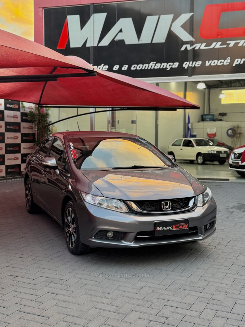 CIVIC 2.0 LXR 16V FLEX 4P AUTOMÁTICO - 2015 - ESTâNCIA VELHA