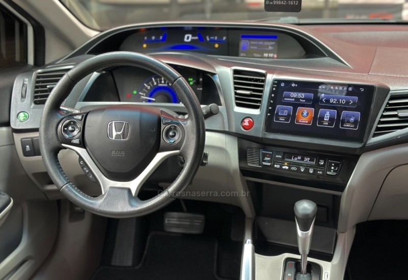 CIVIC 2.0 LXR 16V FLEX 4P AUTOMÁTICO - 2015 - ESTâNCIA VELHA