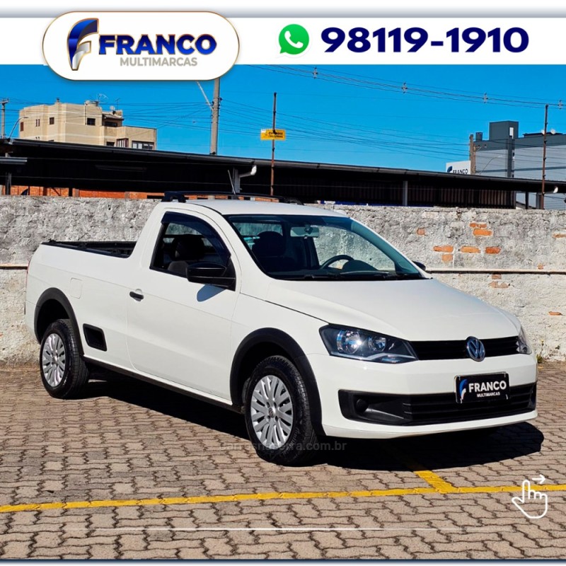 SAVEIRO 1.6 MI TRENDLINE CS 8V FLEX 2P MANUAL - 2015 - VACARIA