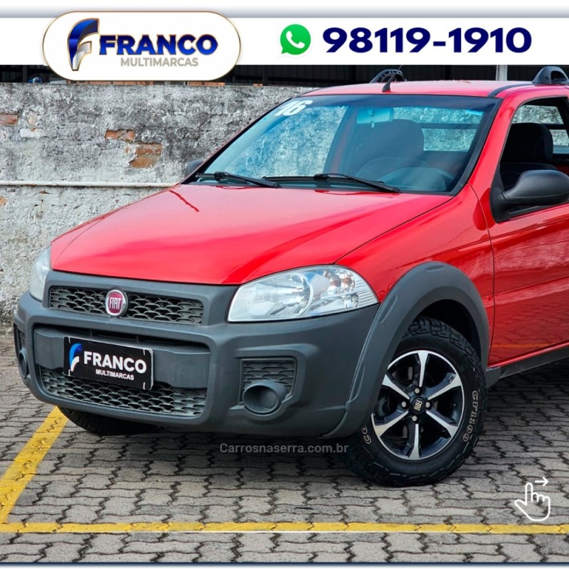 STRADA 1.4 MPI WORKING CS 8V FLEX 2P MANUAL - 2016 - VACARIA