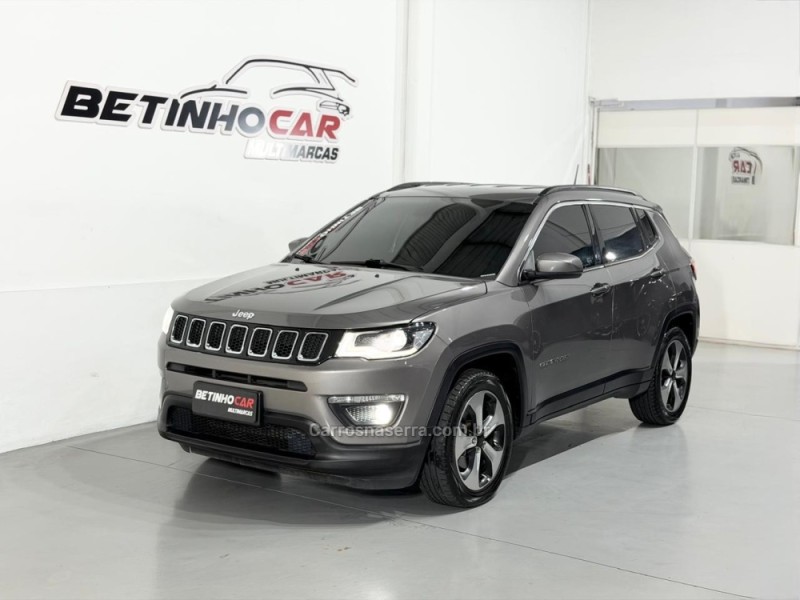 COMPASS 2.0 16V FLEX LONGITUDE AUTOMÁTICO - 2018 - ESTâNCIA VELHA