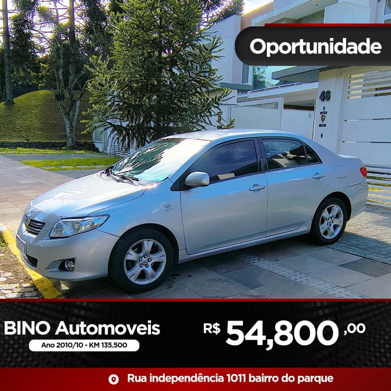 corolla 1.8 gli 16v flex 4p automatico 2010 farroupilha