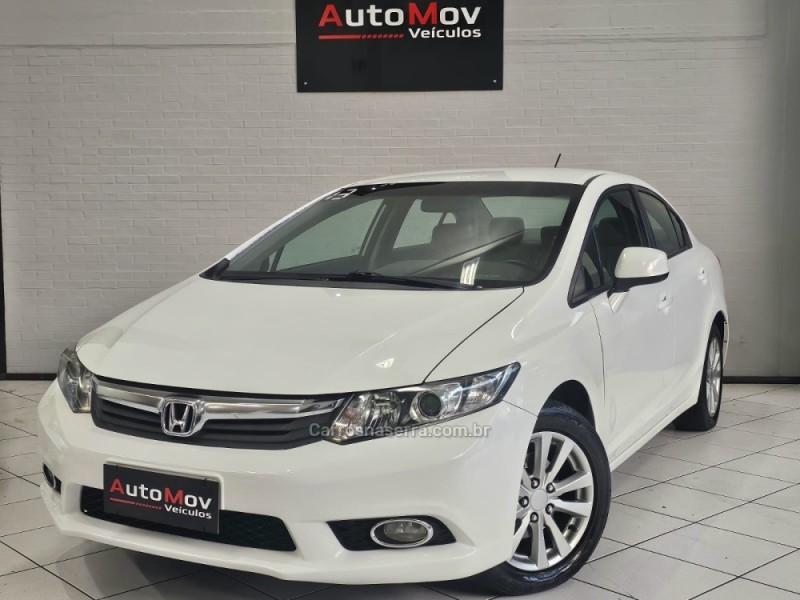 CIVIC 1.8 LXS 16V FLEX 4P MANUAL - 2013 - CAXIAS DO SUL