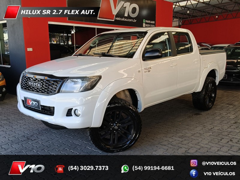 hilux 2.7 sr 4x2 cd 16v flex 4p automatico 2014 caxias do sul