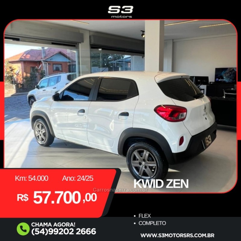KWID 1.0 12V SCE FLEX ZEN MANUAL - 2025 - CAXIAS DO SUL