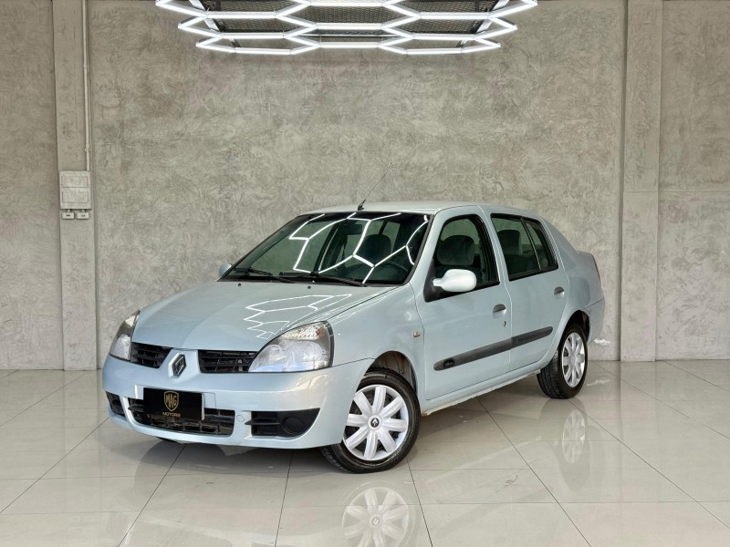 clio 1.6 authentique sedan 16v flex 4p manual 2009 caxias do sul