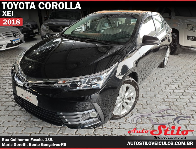 corolla 2.0 xei 16v flex 4p automatico 2018 bento goncalves