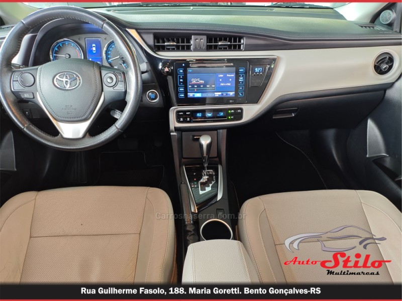 COROLLA 2.0 XEI 16V FLEX 4P AUTOMÁTICO - 2018 - BENTO GONçALVES