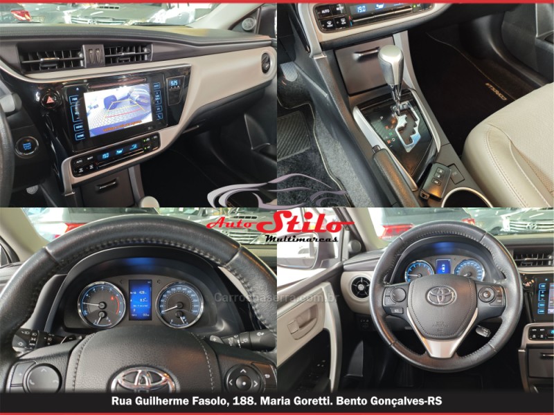 COROLLA 2.0 XEI 16V FLEX 4P AUTOMÁTICO - 2018 - BENTO GONçALVES