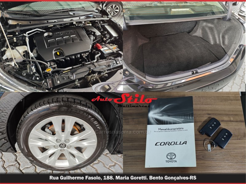 COROLLA 2.0 XEI 16V FLEX 4P AUTOMÁTICO - 2018 - BENTO GONçALVES