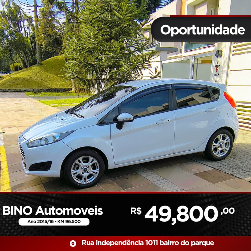 fiesta 1.6 se hatch 16v flex 4p manual 2016 farroupilha