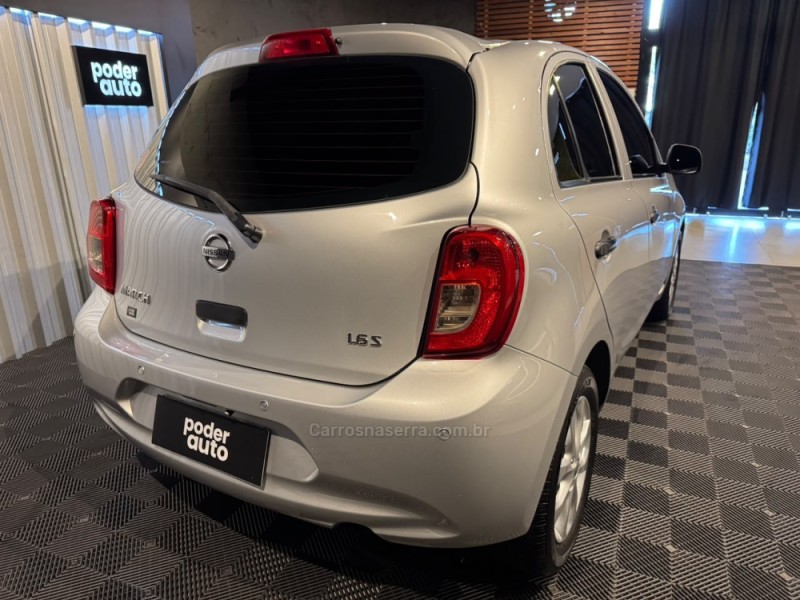 MARCH 1.6 S 16V FLEX 4P MANUAL - 2016 - FARROUPILHA