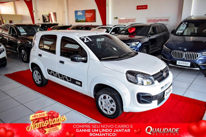 uno 1.0 evo attractive 8v flex 4p manual 2021 santa cruz do sul