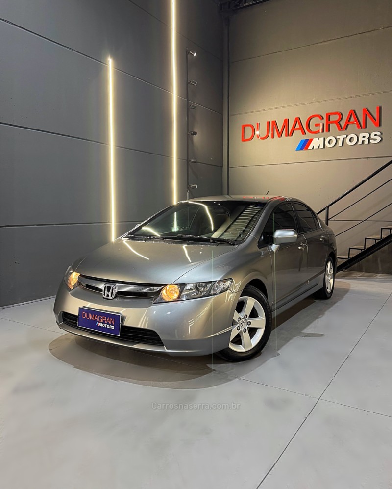 civic 1.8 lxs 16v flex 4p automatico 2007 passo fundo