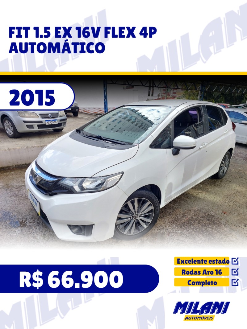 FIT 1.5 EX 16V FLEX 4P AUTOMÁTICO