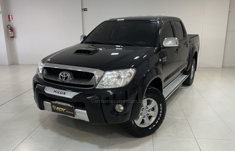 hilux 3.0 srv 4x4 cd 16v turbo intercooler diesel 4p automatico 2011 bento goncalves