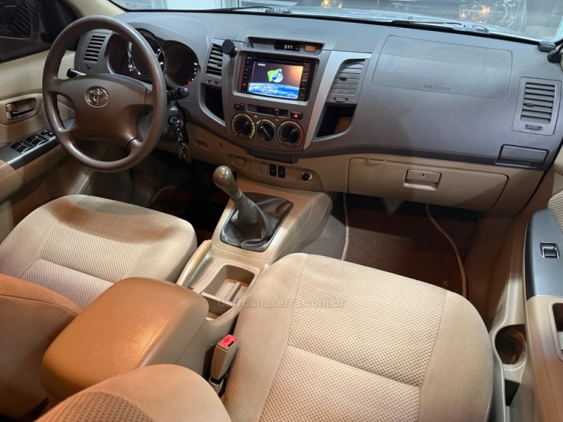 HILUX SW4 2.7 SR 4X2 16V FLEX 4P MANUAL - 2009 - SãO LEOPOLDO