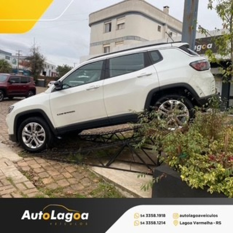 COMPASS 1.3 LONGITUDE T270 16V TURBO 4X2 FLEX 4P AUTOMÁTICO - 2022 - LAGOA VERMELHA