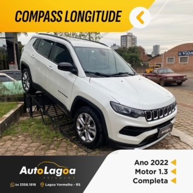 compass 1.3 longitude t270 16v turbo 4x2 flex 4p automatico 2022 lagoa vermelha