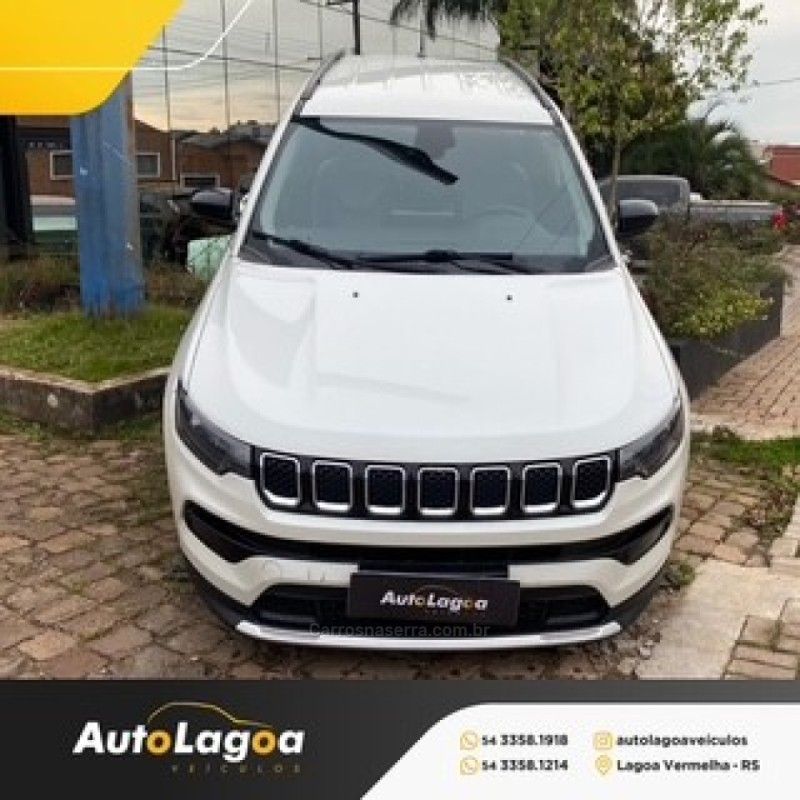 COMPASS 1.3 LONGITUDE T270 16V TURBO 4X2 FLEX 4P AUTOMÁTICO - 2022 - LAGOA VERMELHA