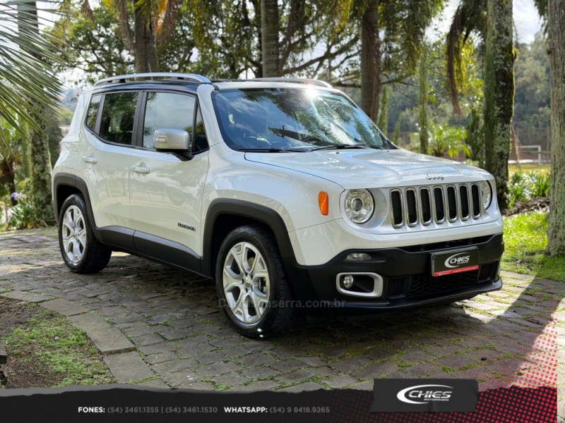 renegade 1.8 16v flex limited 4p automatico 2018 carlos barbosa
