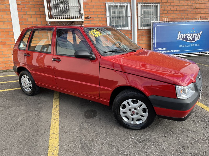 UNO 1.0 MPI MILLE FIRE 8V FLEX 4P MANUAL - 2008 - CAXIAS DO SUL