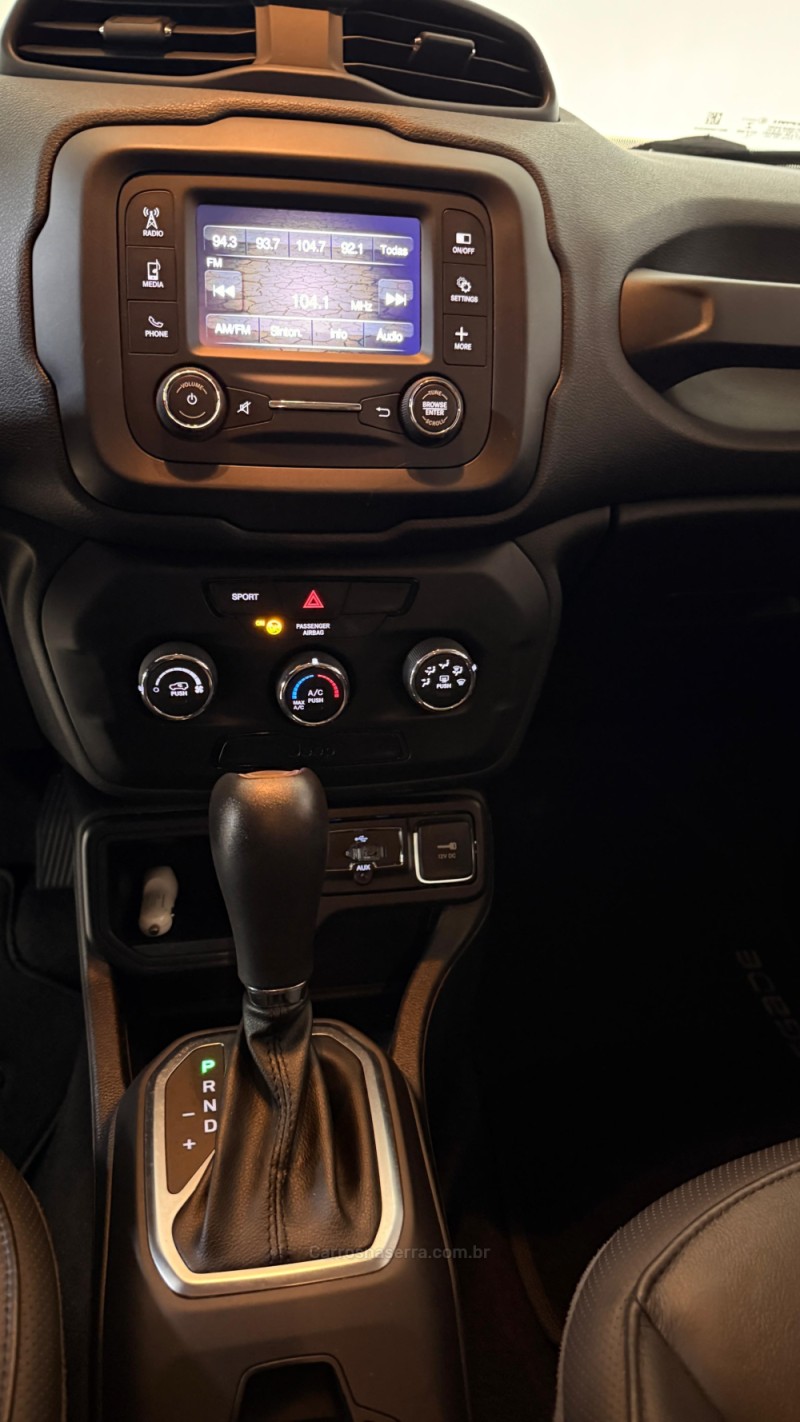 RENEGADE 1.8 16V FLEX SPORT 4P AUTOMÁTICO - 2019 - CAXIAS DO SUL