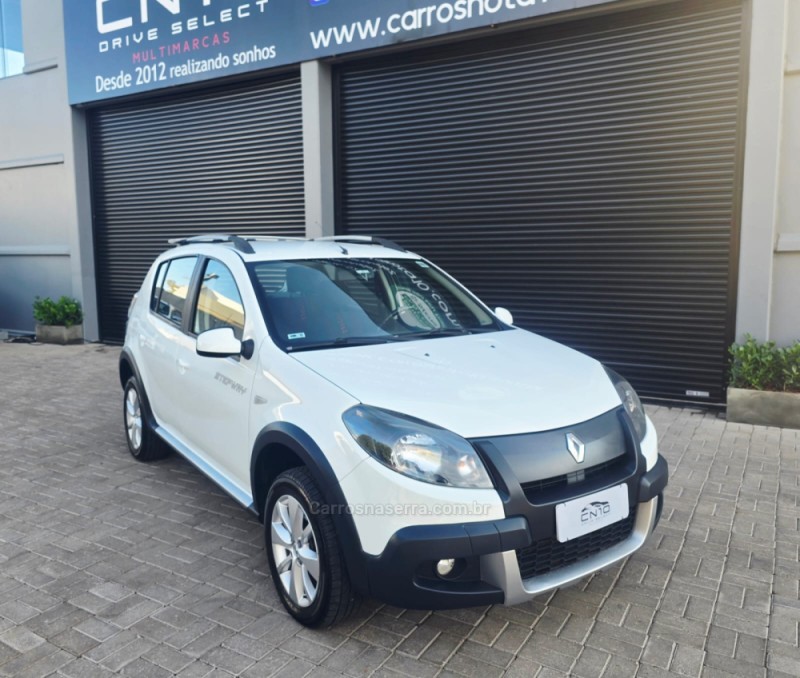sandero 1.6 stepway 16v dynamique flex 4p manual 2013 lajeado