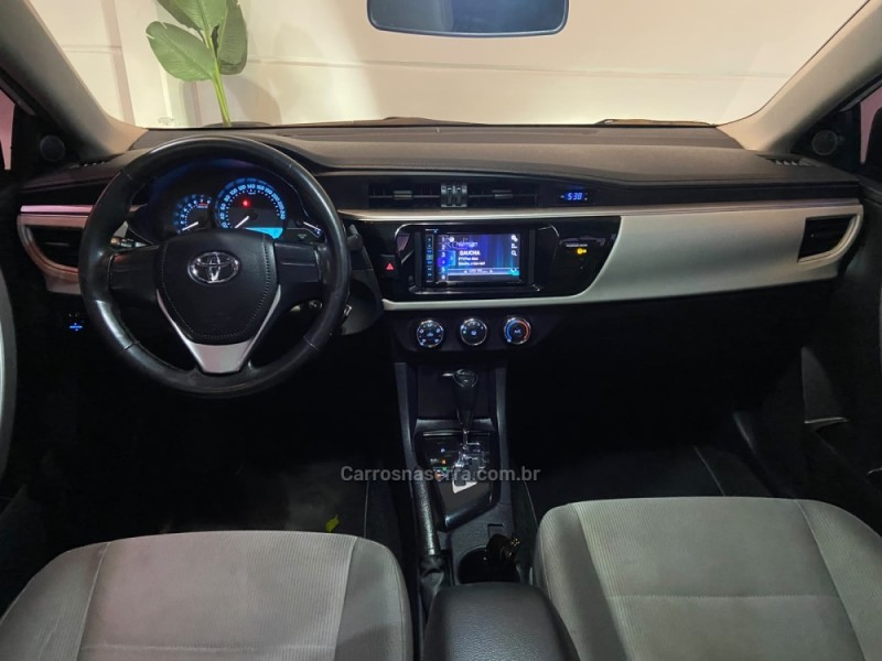 COROLLA 1.6 GLI 16V GASOLINA 4P AUTOMÁTICO - 2017 - BENTO GONçALVES