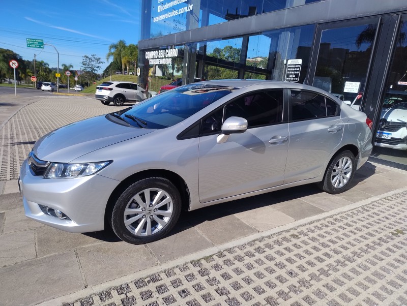 civic 2.0 lxr 16v flex 4p automatico 2014 caxias do sul