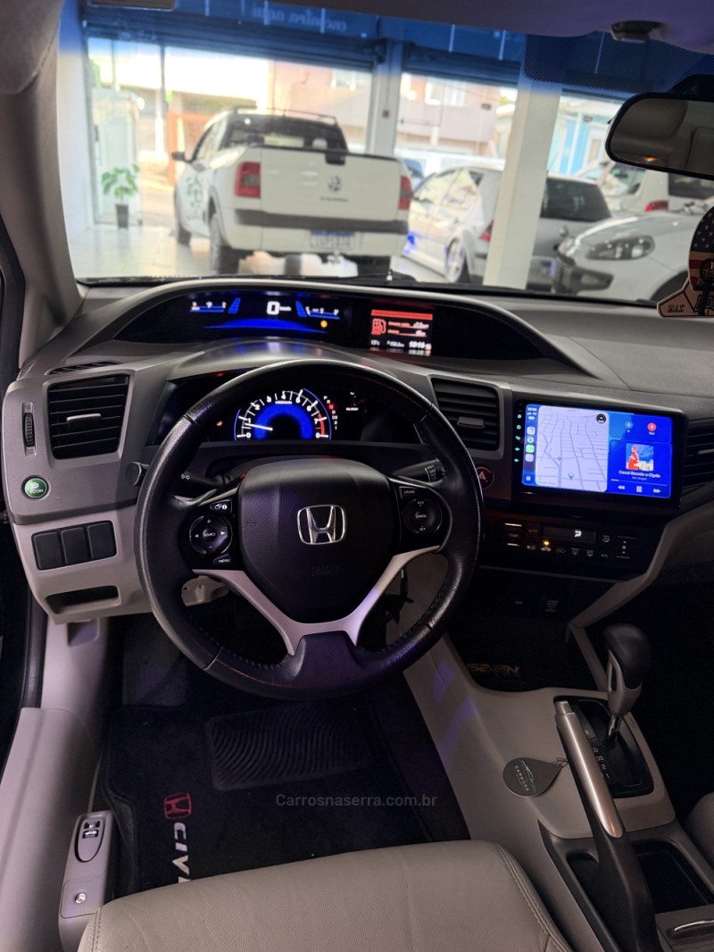CIVIC 1.8 LXS 16V FLEX 4P AUTOMÁTICO - 2012 - CAXIAS DO SUL
