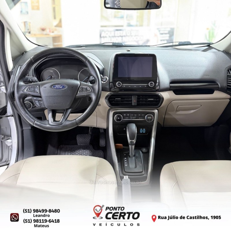 ECOSPORT 2.0 TITANIUM 16V FLEX 4P AUTOMÁTICO - 2019 - SANTA CRUZ DO SUL
