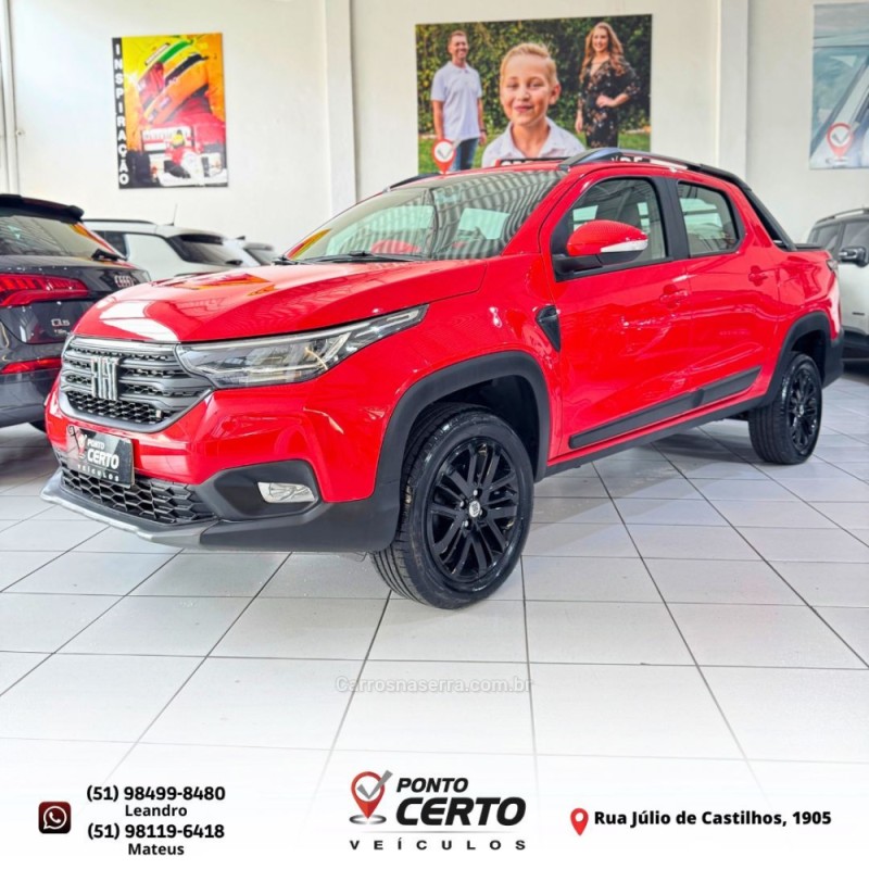 strada 1.3 volcano cd 8v flex 4p automatico 2023 santa cruz do sul