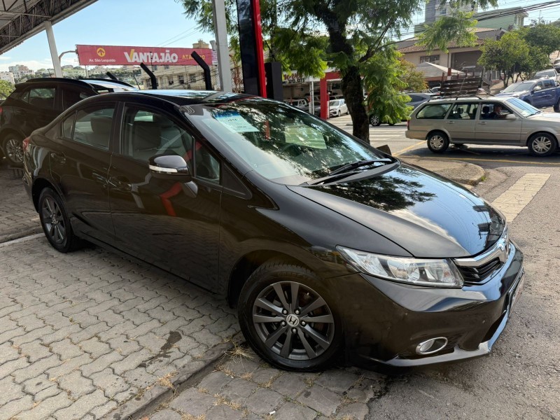 civic 2.0 lxr 16v flex 4p automatico 2014 caxias do sul