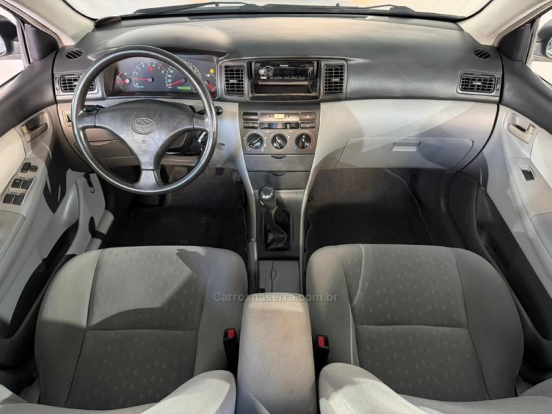COROLLA 1.6 XLI 16V GASOLINA 4P MANUAL - 2006 - NOVA PRATA