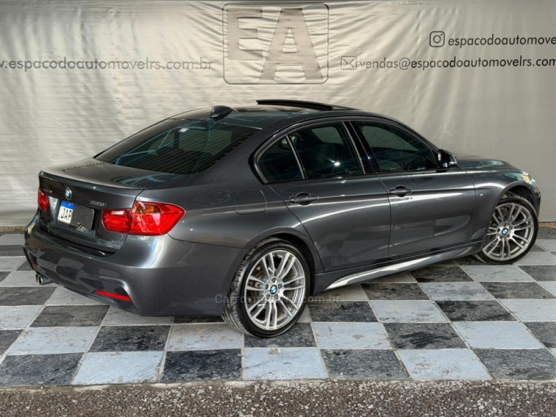 328I 2.0 M SPORT 16V ACTIVEFLEX 4P AUTOMÁTICO - 2015 - NOVA PRATA