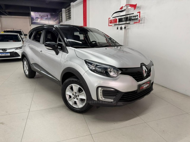 captur 1.6 life 16v flex 4p automatico 2021 caxias do sul
