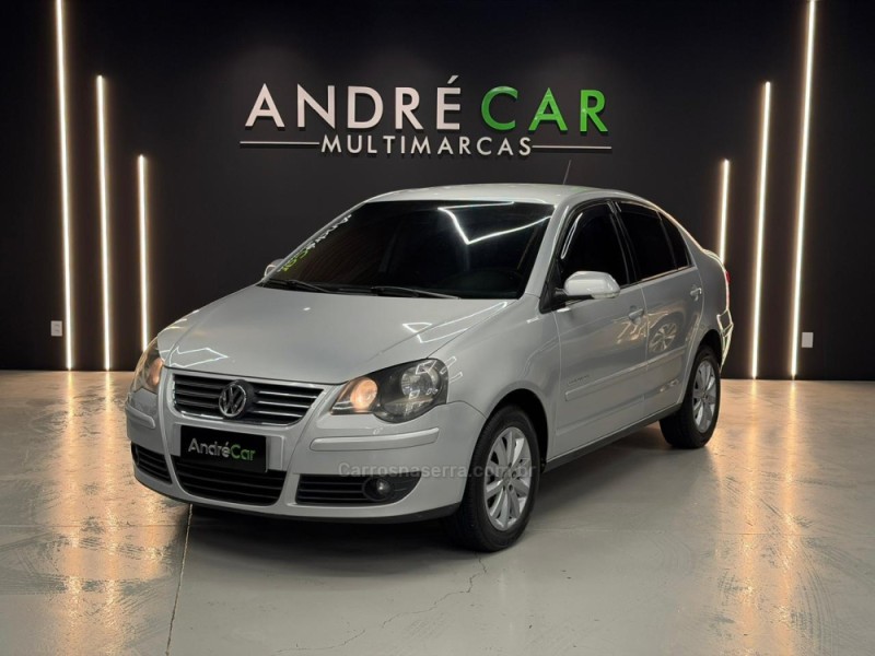 POLO SEDAN 1.6 MI COMFORTLINE 8V FLEX 4P AUTOMATIZADO - 2010 - ESTâNCIA VELHA