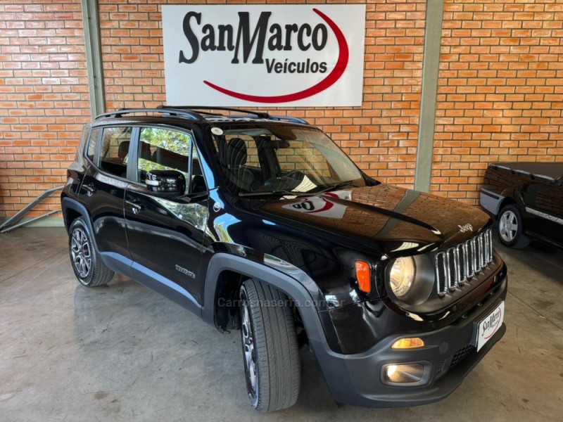 RENEGADE 1.8 16V FLEX LONGITUDE 4P AUTOMÁTICO - 2016 - SãO MARCOS