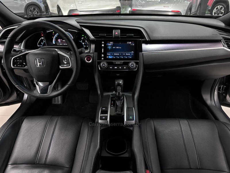 CIVIC 1.5 16V TOURING TURBO GASOLINA 4P AUTOMÁTICO - 2018 - CHARQUEADAS