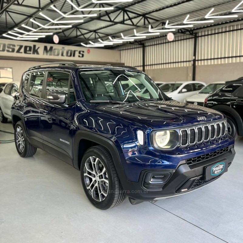 RENEGADE 1.3 16V LONGITUDE T270 TURBO 4X2 FLEX 4P AUTOMÁTICO - 2024 - CANOAS