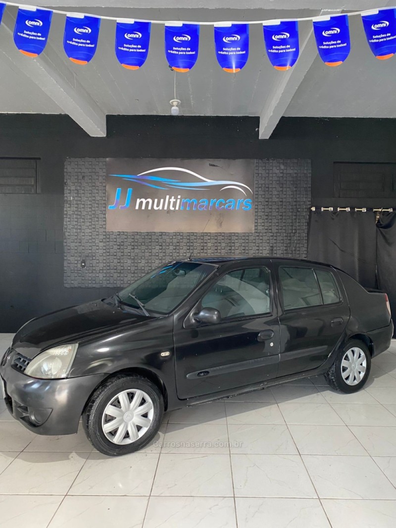 CLIO 1.0 AUTHENTIQUE SEDAN 16V GASOLINA 4P MANUAL - 2007 - CAXIAS DO SUL