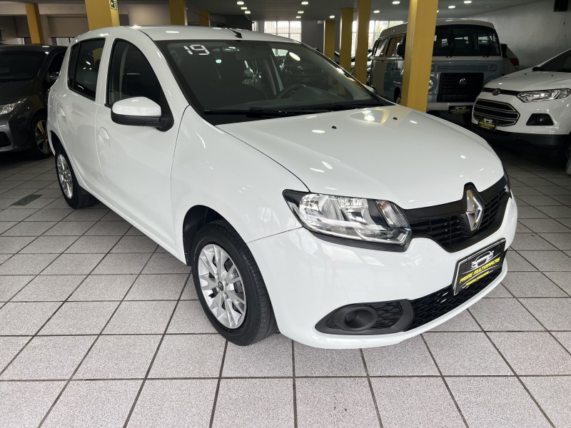 SANDERO 1.0 AUTHENTIQUE 12V FLEX 4P MANUAL - 2019 - CAXIAS DO SUL
