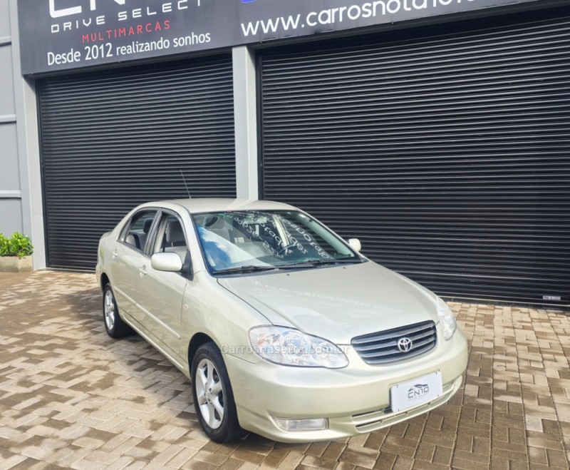 corolla 1.8 xei 16v gasolina 4p automatico 2003 lajeado
