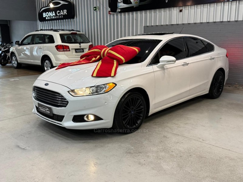 fusion 2.0 titanium gtdi ecoboost awd automatico 2014 caxias do sul