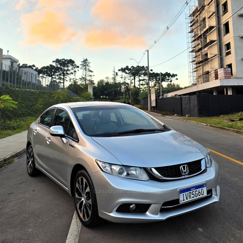 CIVIC 2.0 LXR 16V FLEX 4P AUTOMÁTICO - 2015 - CAXIAS DO SUL