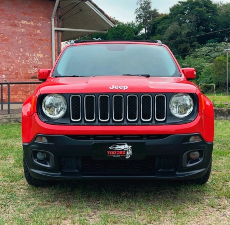 RENEGADE 1.8 16V FLEX LONGITUDE 4P AUTOMÁTICO - 2016 - SãO SEBASTIãO DO CAí