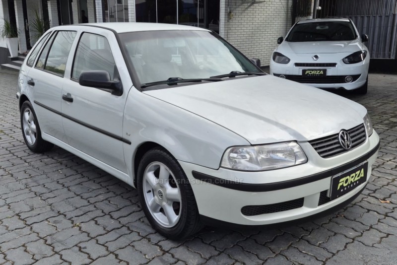 gol 1.0 mi 16v gasolina 4p manual g.iii 2000 caxias do sul